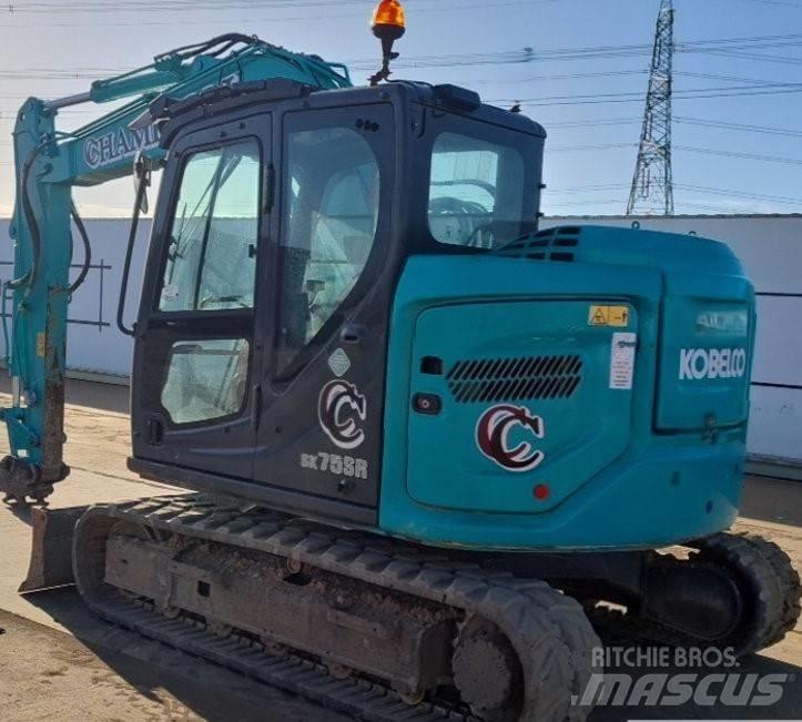 Kobelco SK75SR-7 Midigraafmachines 7t - 12t