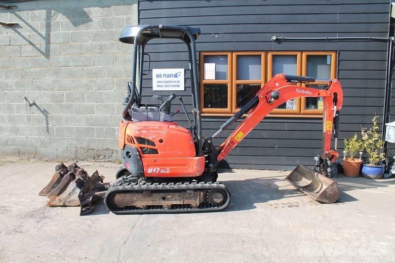 Kubota U 17-3 Minigraafmachines < 7t