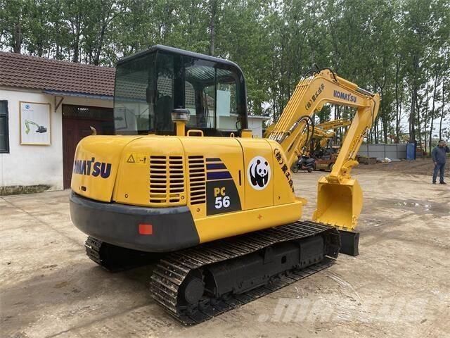 Komatsu PC 56 Rupsgraafmachines