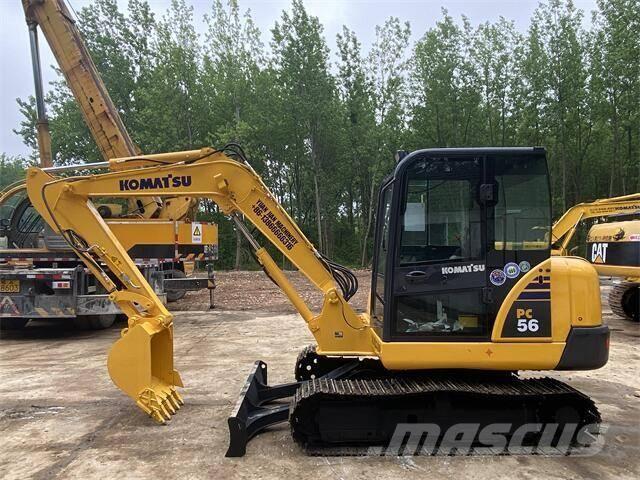 Komatsu PC 56 Rupsgraafmachines