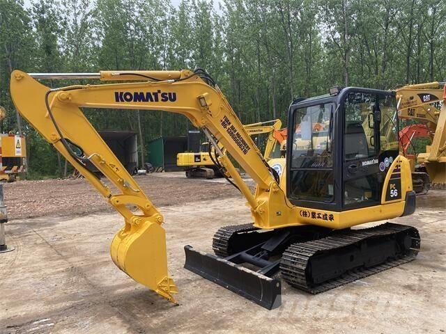 Komatsu PC 56 Rupsgraafmachines