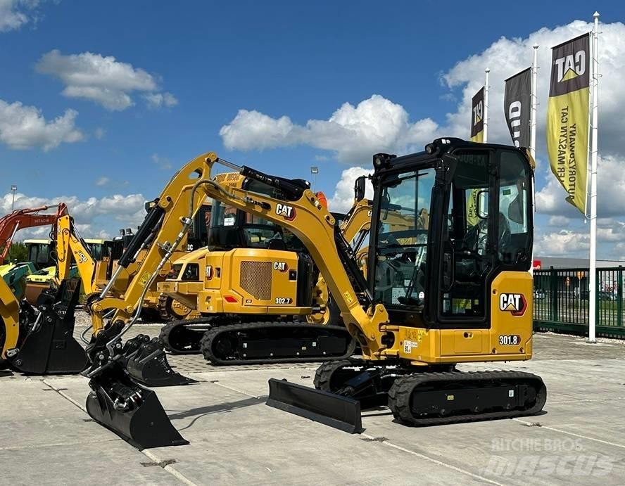 CAT 301.8 Minigraafmachines < 7t