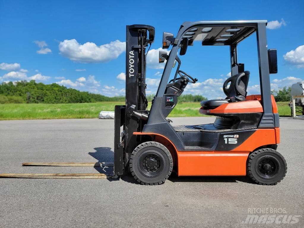 Toyota 8 FB 15 Elektrische heftrucks