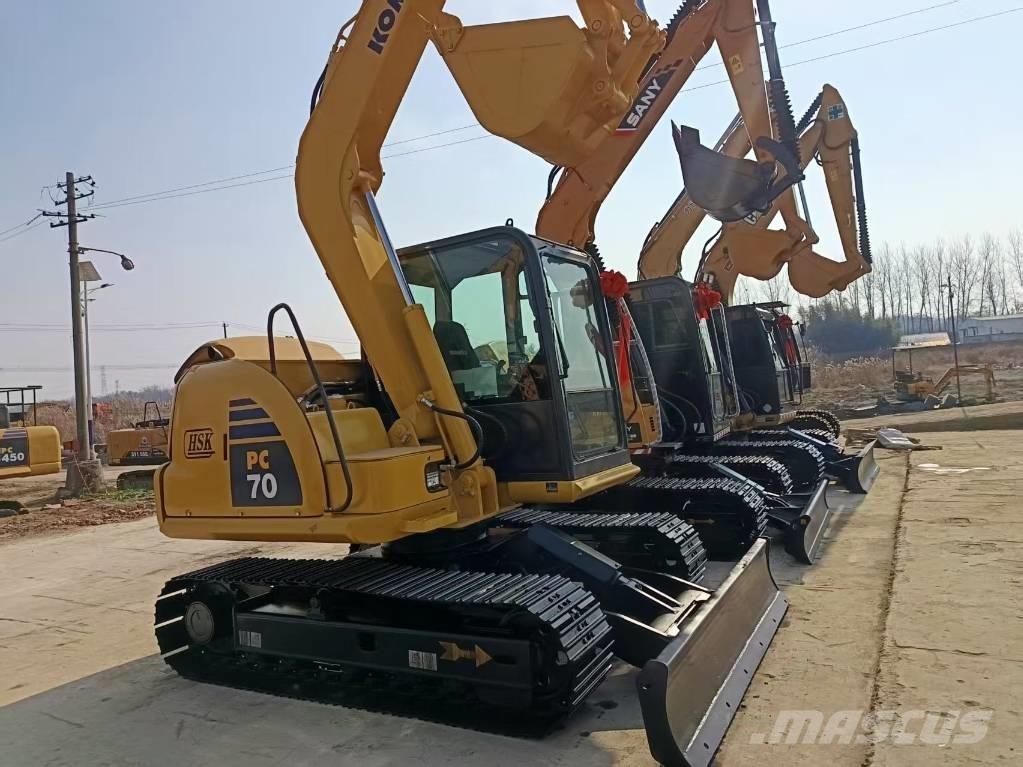 Komatsu PC 70-8 Rupsgraafmachines