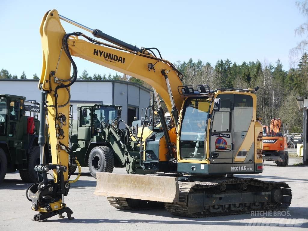 Hyundai HX 145 LCRD Rupsgraafmachines