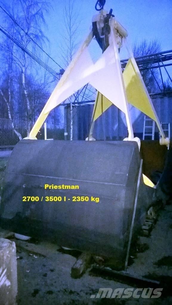 Priestman kauha Kranen onderdelen en gereedschap