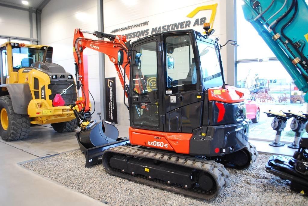 Kubota KX 060-5 Midigraafmachines 7t - 12t