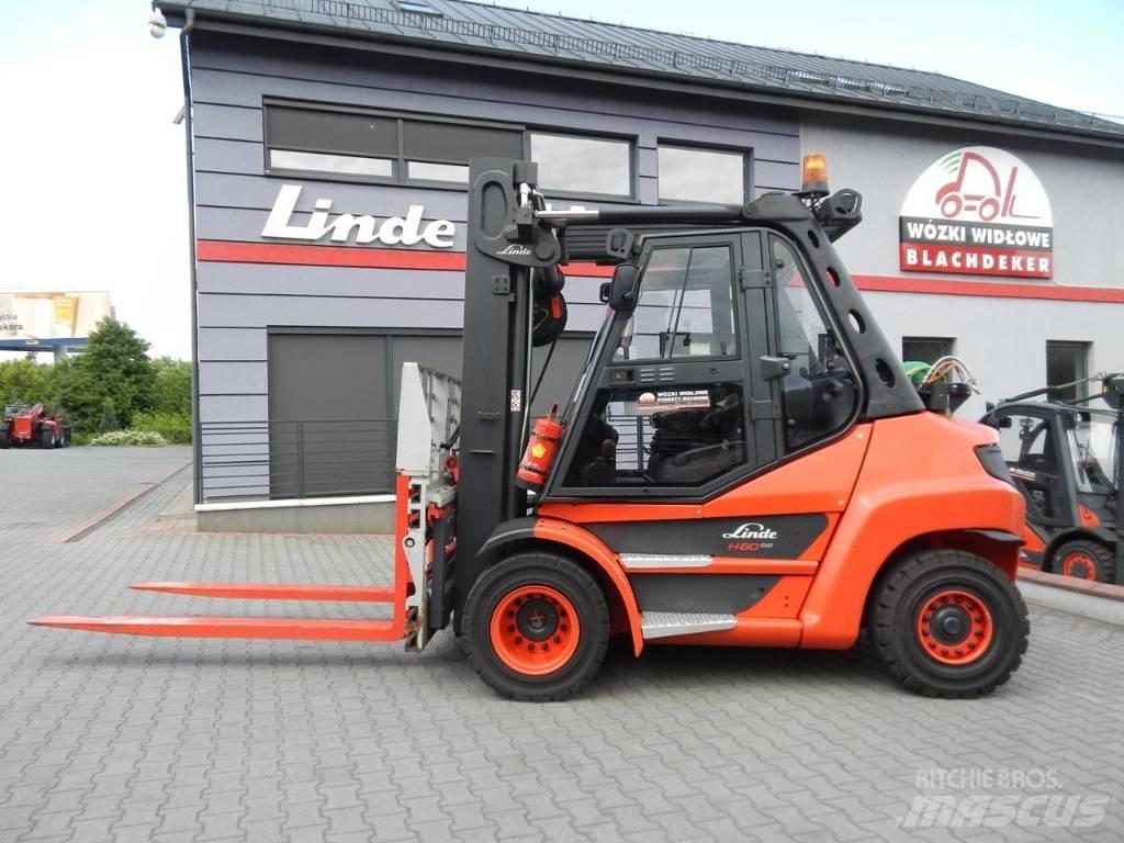 Linde H80T-03 LPG heftrucks
