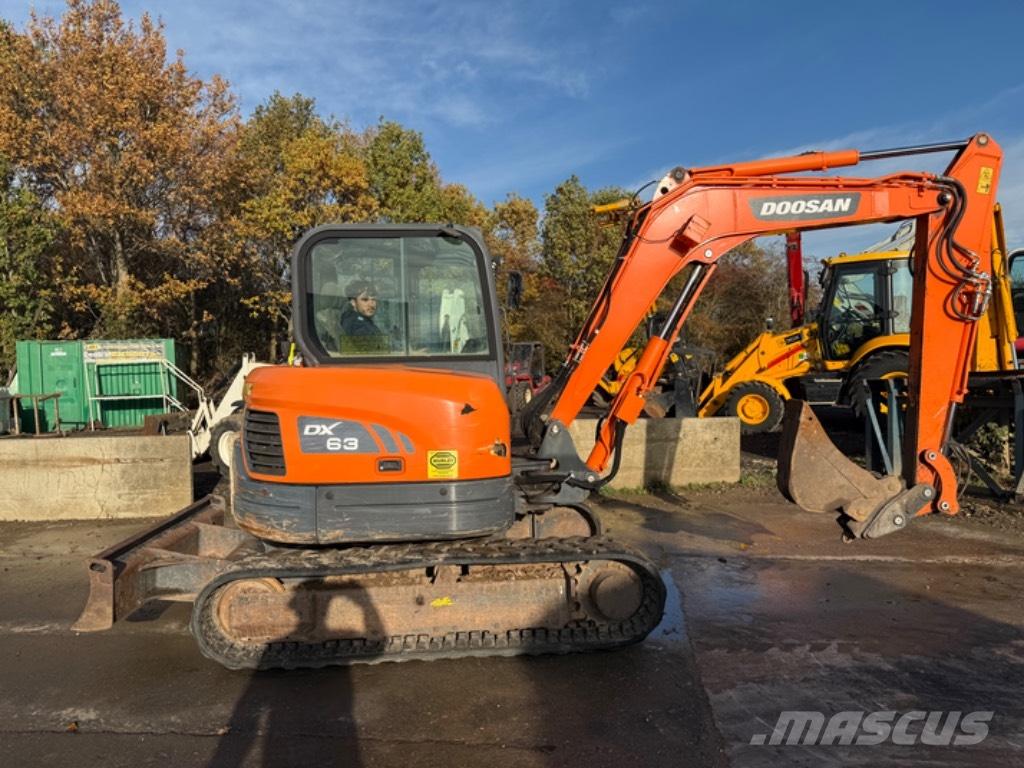 Doosan DX 63-3 Minigraafmachines < 7t