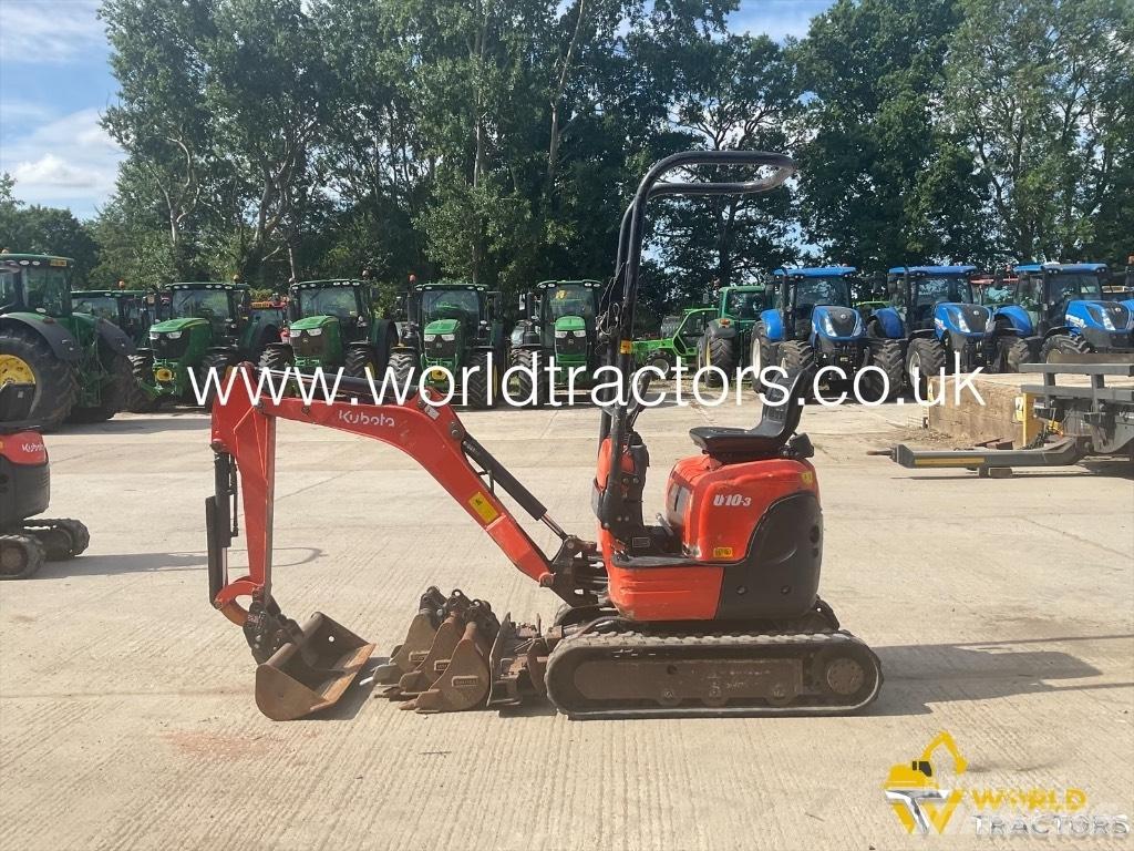 Kubota U 10-3 Minigraafmachines < 7t