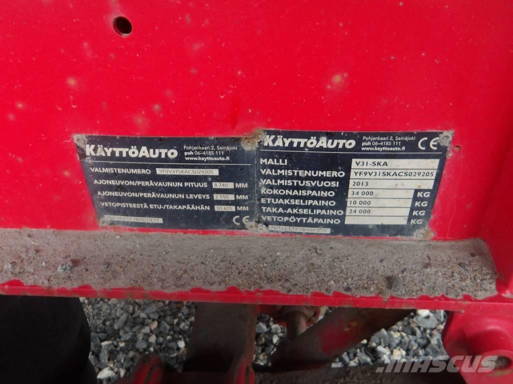  Käyttöauto V31 4 aks Kipper