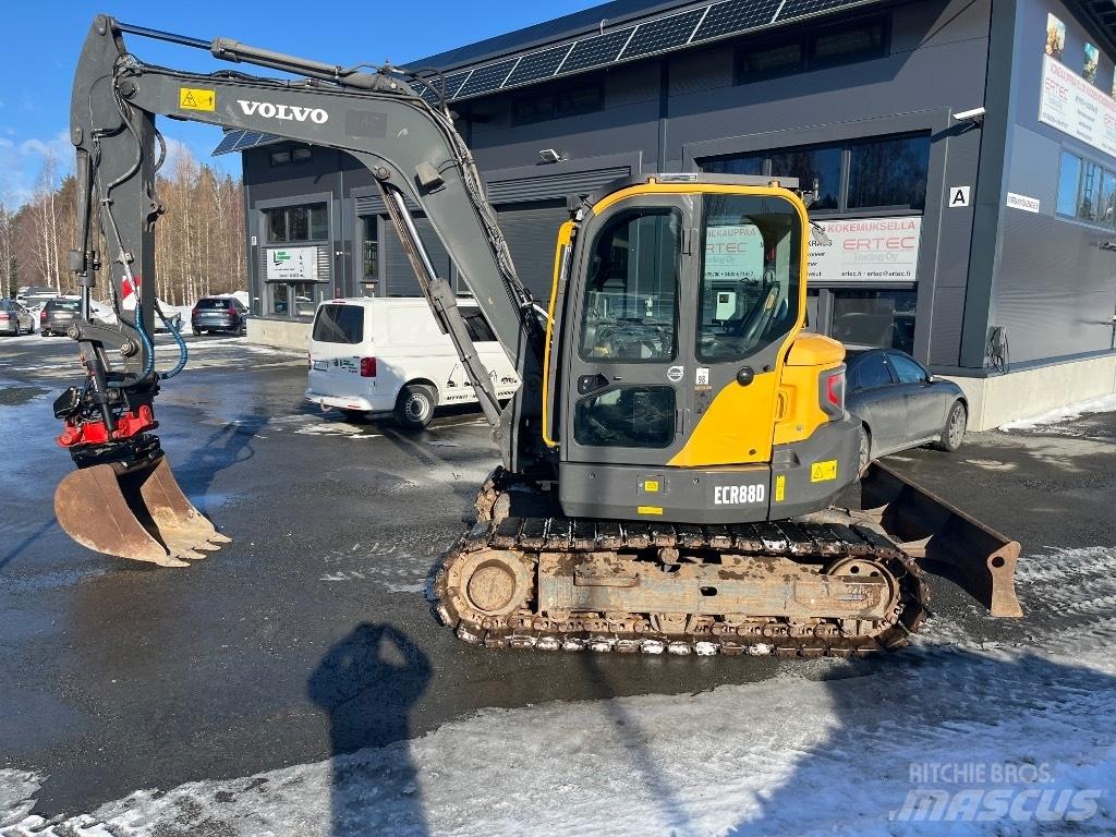 Volvo ECR 88 D Midigraafmachines 7t - 12t