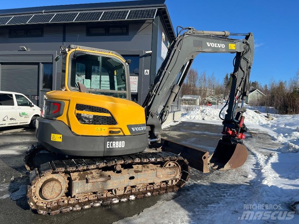 Volvo ECR 88 D Midigraafmachines 7t - 12t