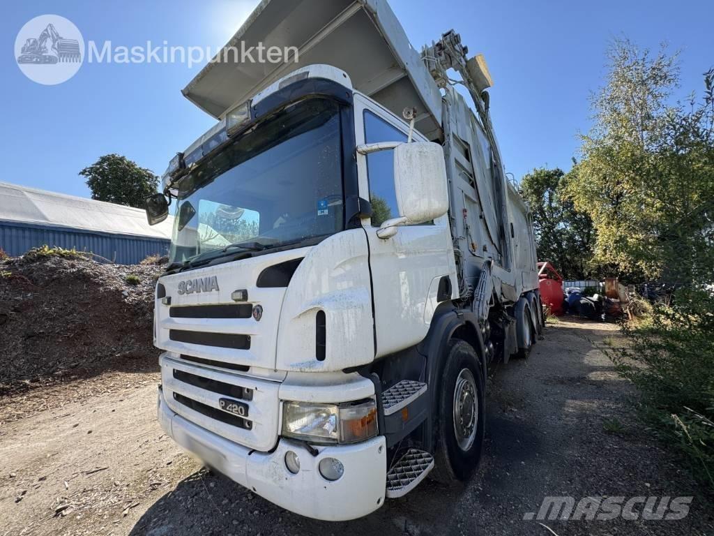 Scania P 420 GB Vuilniswagens