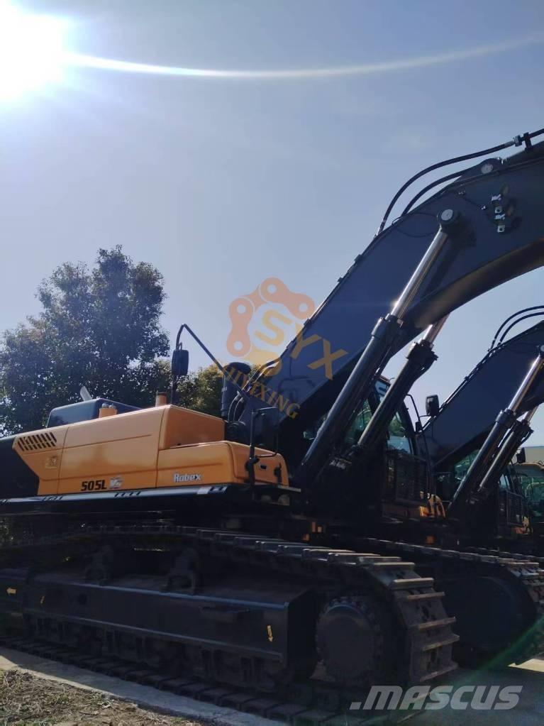 Hyundai R 505 L VS Rupsgraafmachines