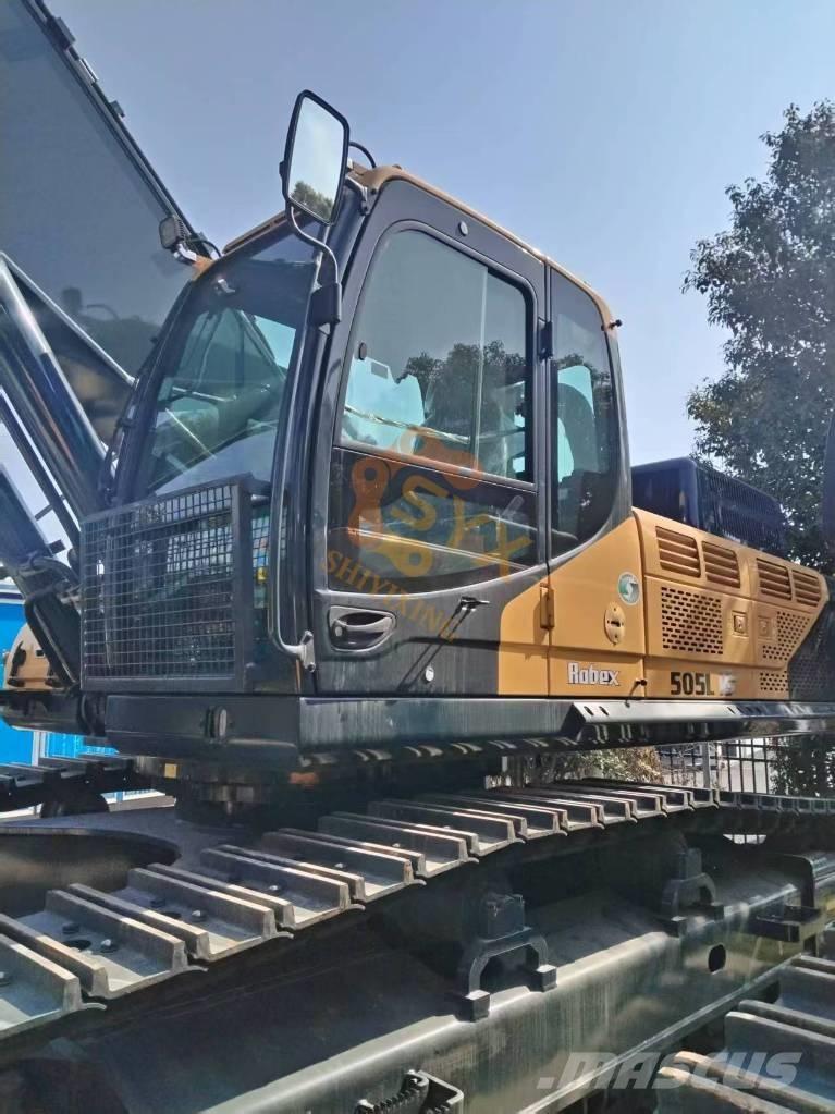 Hyundai R 505 L VS Rupsgraafmachines