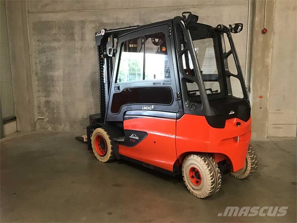 Linde E50HL Elektrische heftrucks