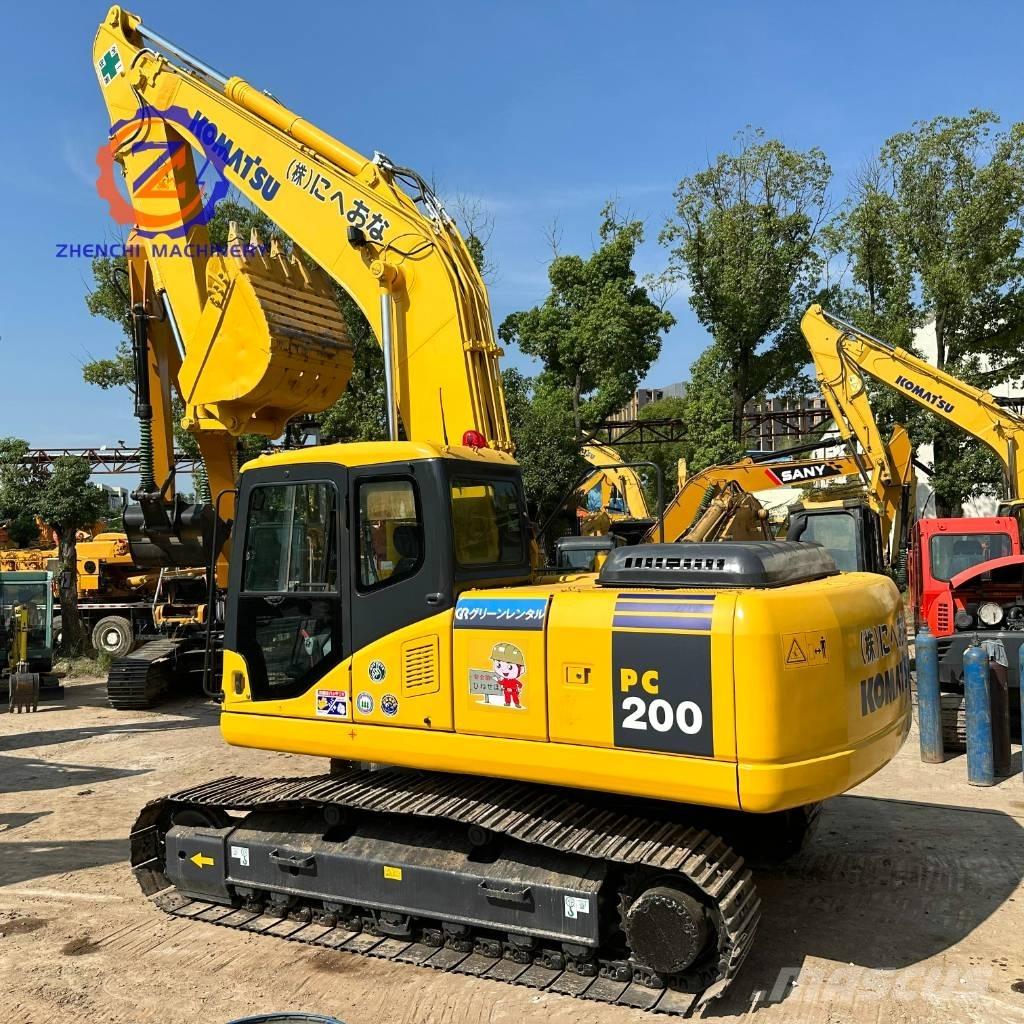 Komatsu PC 200-7 Rupsgraafmachines