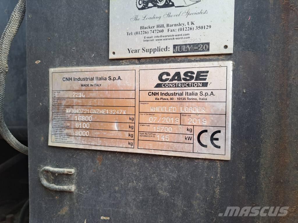 CASE 721 G Wielladers