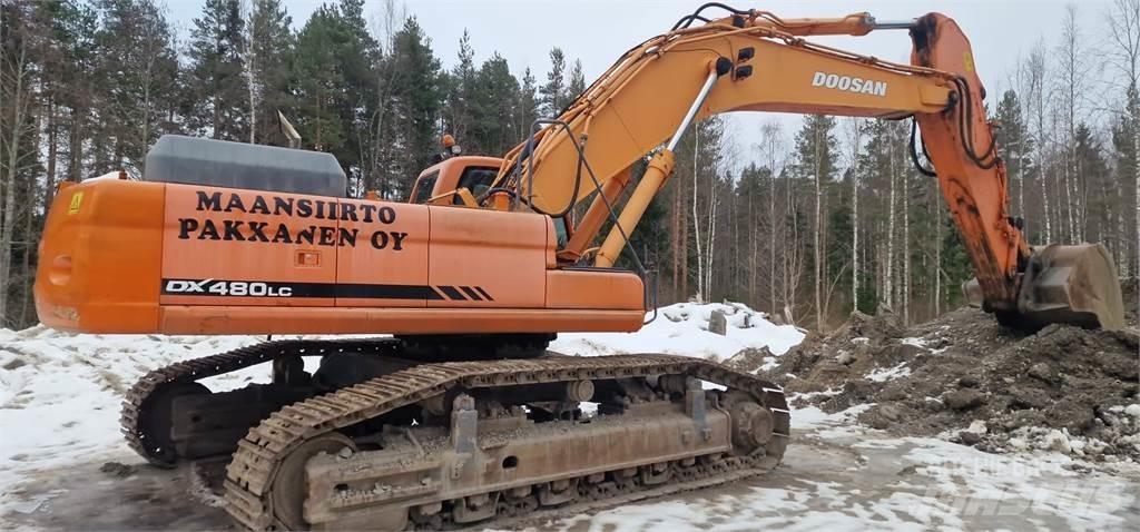 Doosan DX 480 LC Rupsgraafmachines