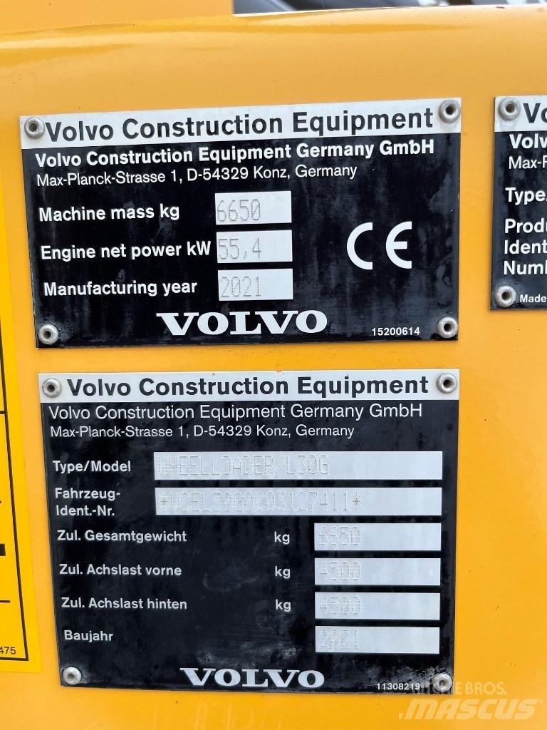 Volvo L 30 G Wielladers