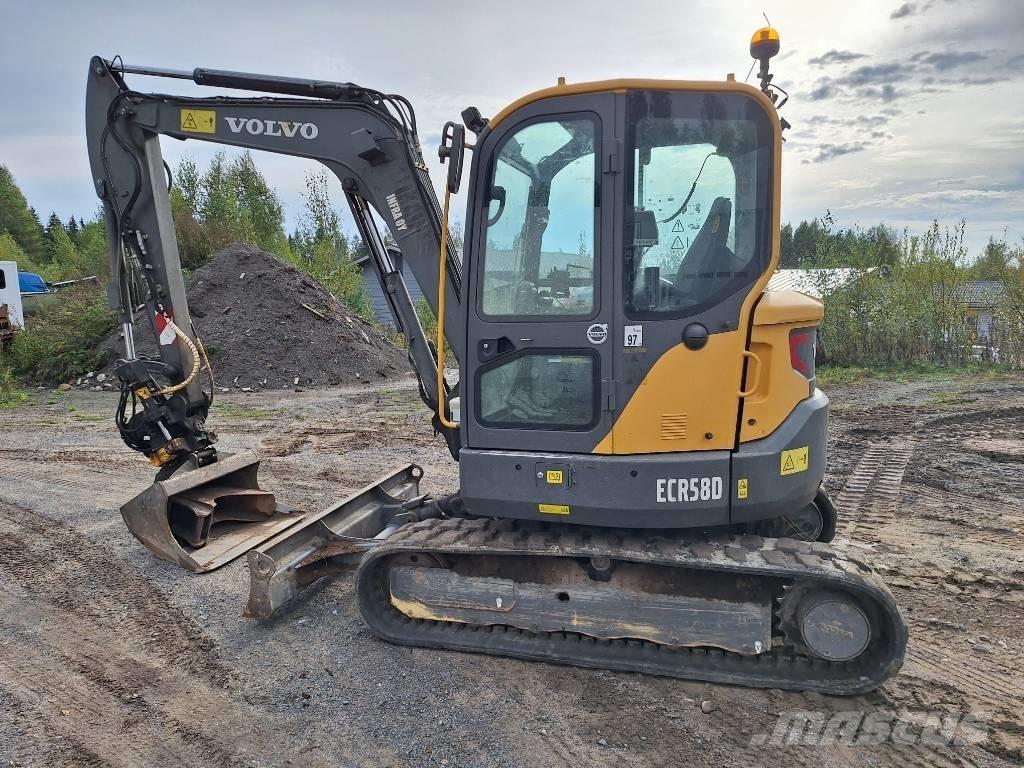 Volvo ECR 58 D Minigraafmachines < 7t