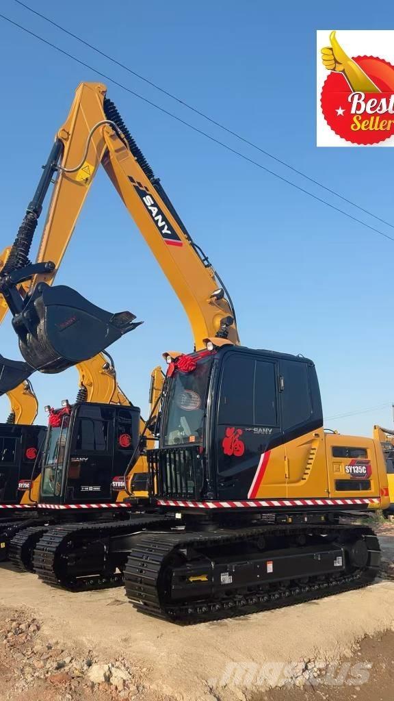 Sany SY 135 C Rupsgraafmachines
