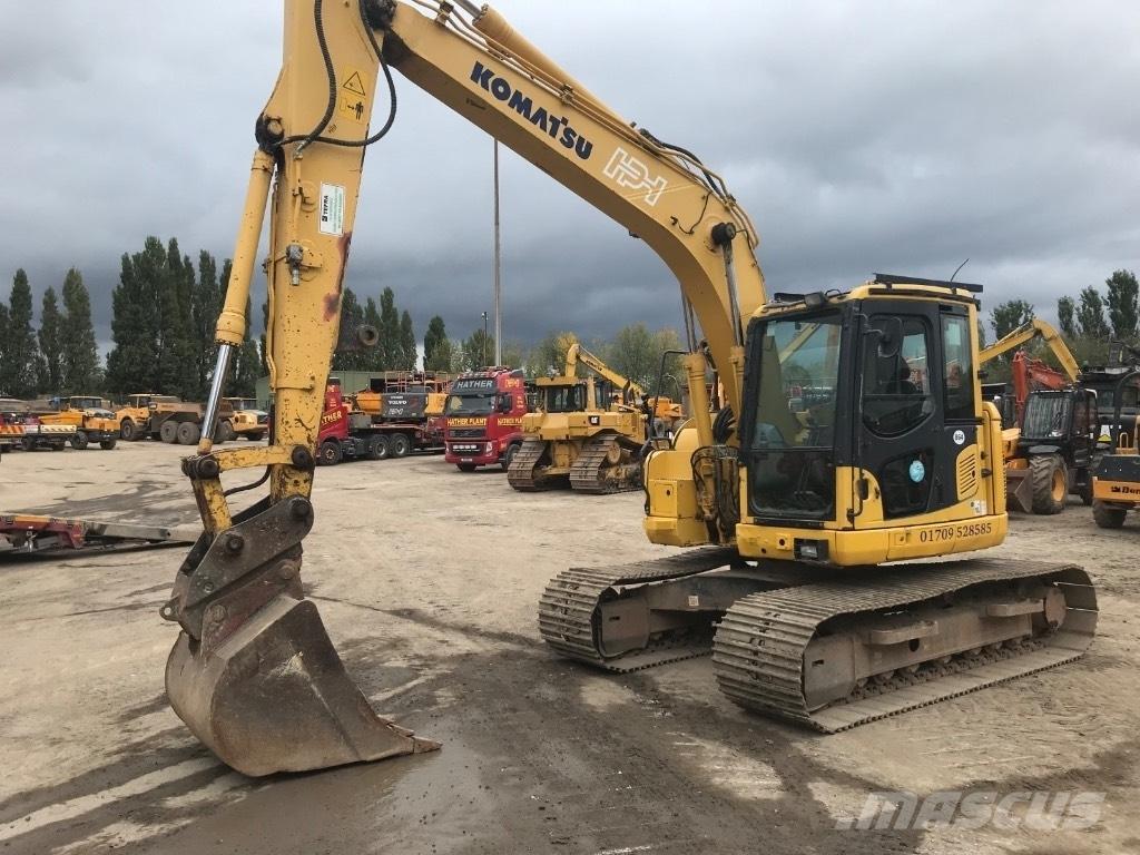 Komatsu PC 138 US-8 Rupsgraafmachines