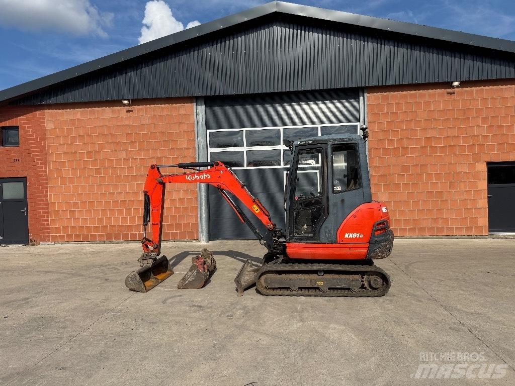 Kubota KX 61-3 Minigraafmachines < 7t