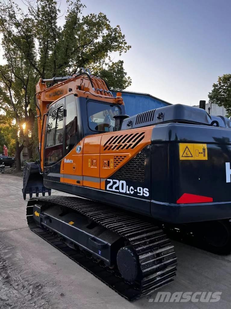 Hyundai 220 LC -9S Rupsgraafmachines