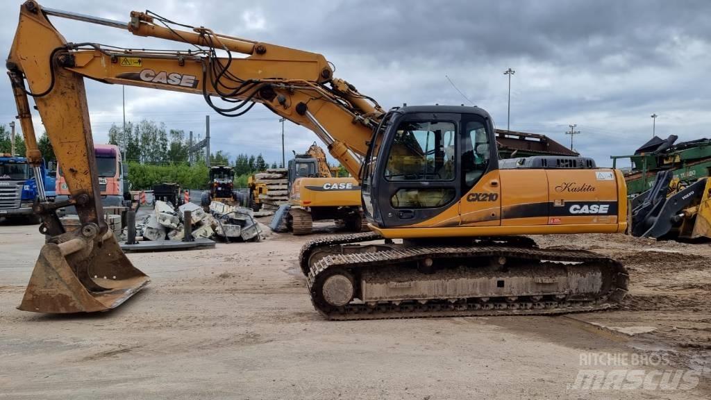 CASE CX 210 LC Rupsgraafmachines