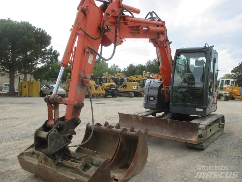 Hitachi ZX 85 US-3 Midigraafmachines 7t - 12t