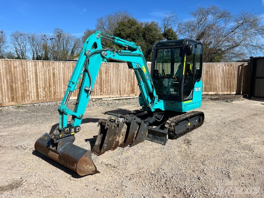 Kobelco SK 26 1E Minigraafmachines < 7t