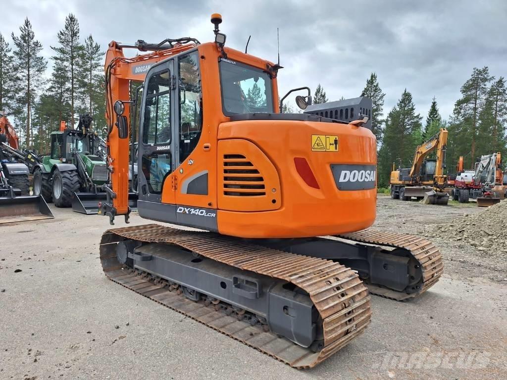 Doosan DX140LCR-5 Rupsgraafmachines