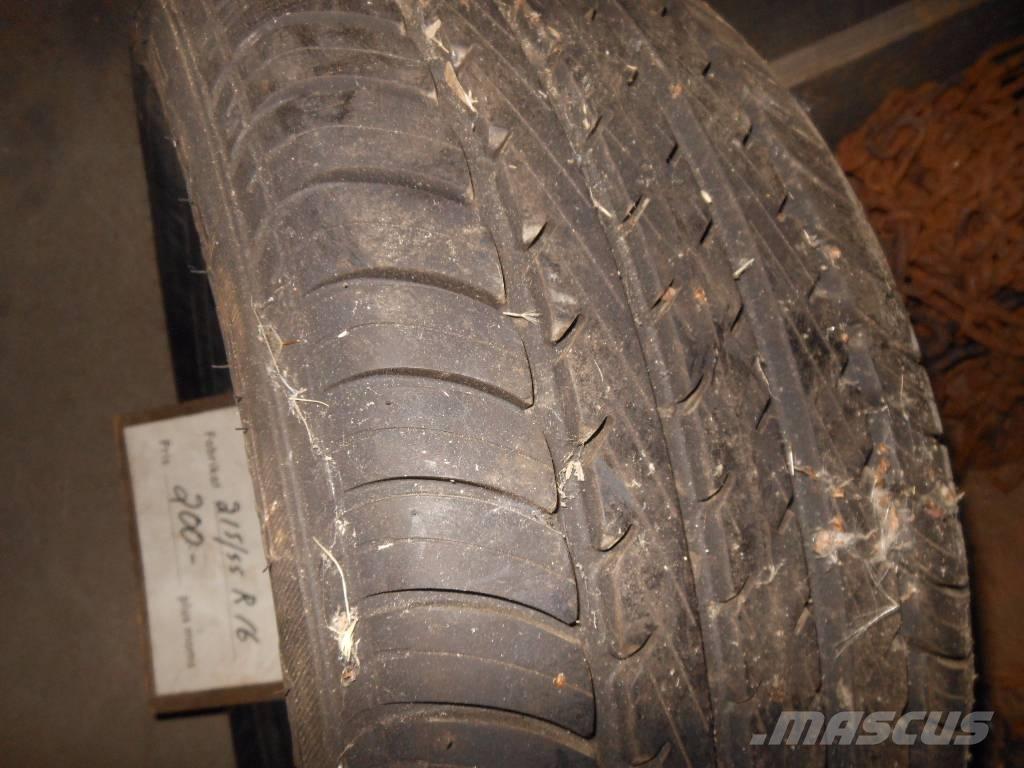  Däck 215/55R16 Overige accessoires voor tractoren