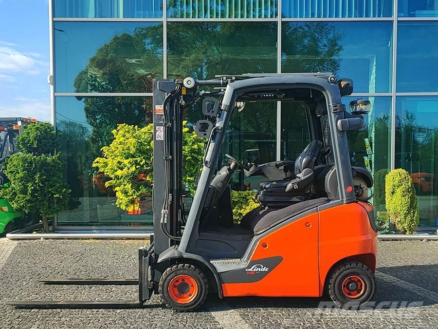 Linde H16T-01 LPG heftrucks