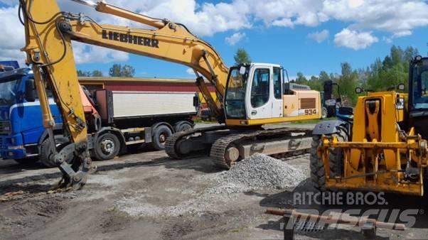 Liebherr R 934 Rupsgraafmachines