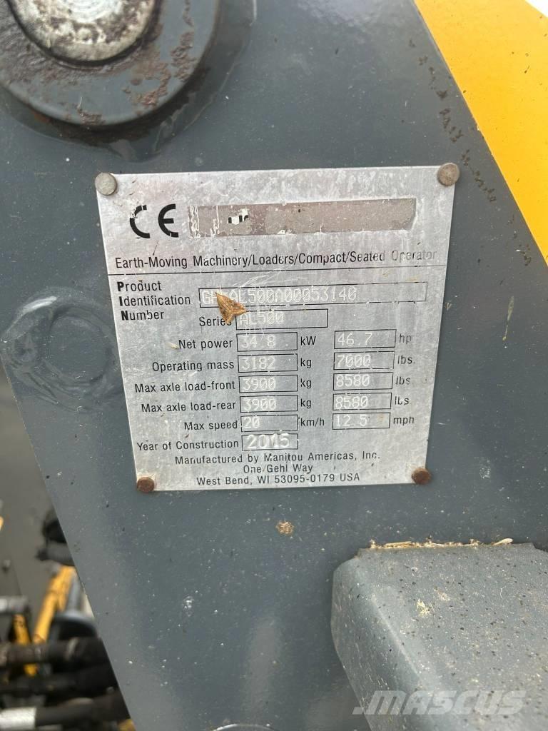 Mustang AL 506 Cab Schrank- en knikladers