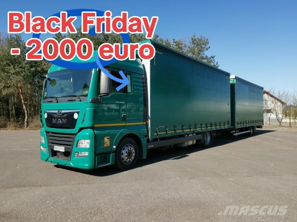 MAN TGX 18.420 Schuifzeilopbouw