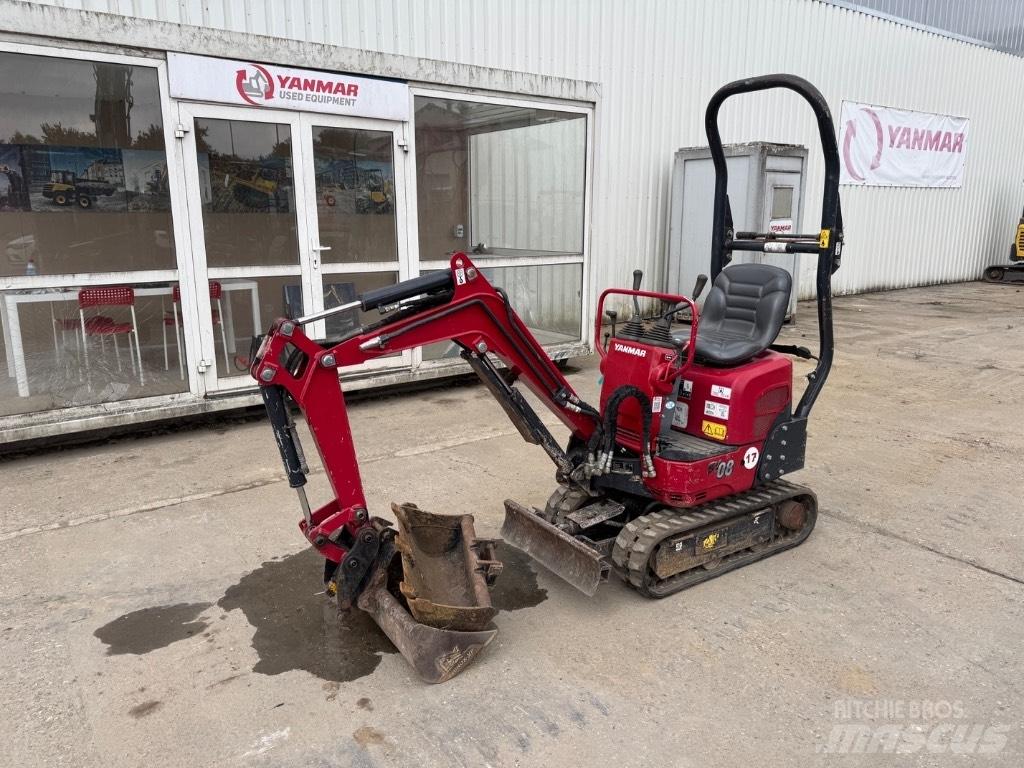 Yanmar SV08 (1D879) Minigraafmachines < 7t
