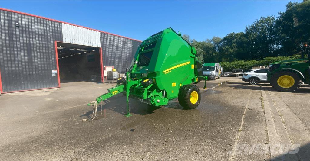 John Deere V461M Ronde-balenpersen