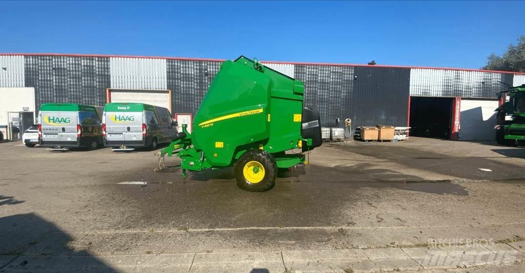 John Deere V461M Ronde-balenpersen