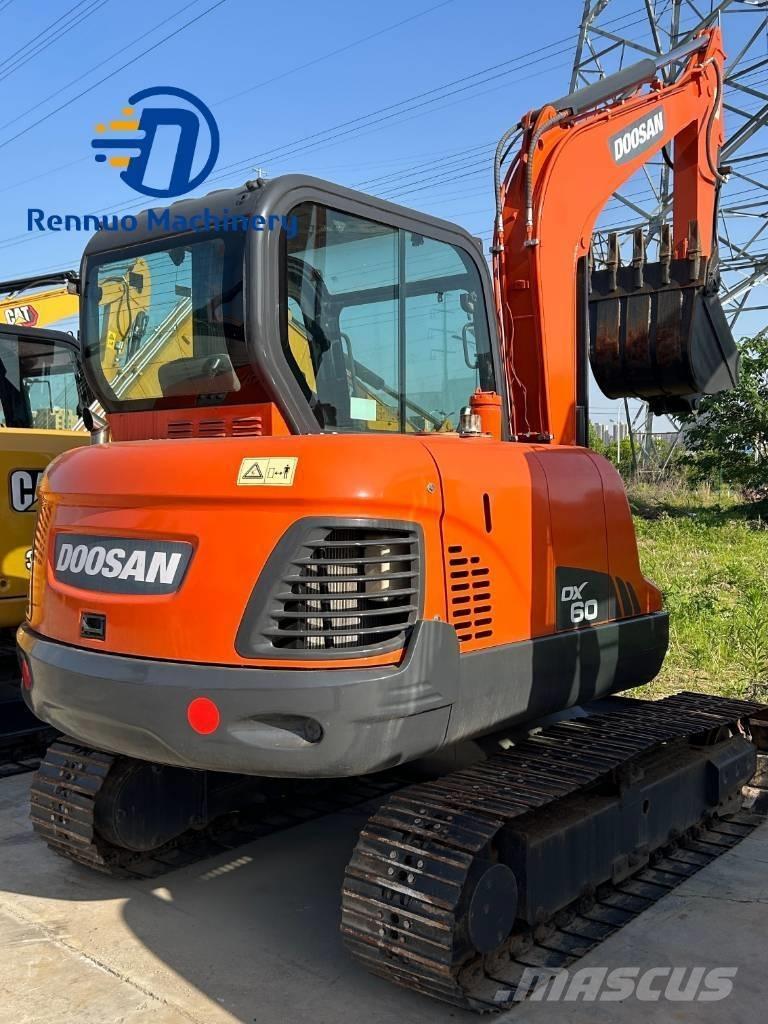 Doosan DX 60 Rupsgraafmachines