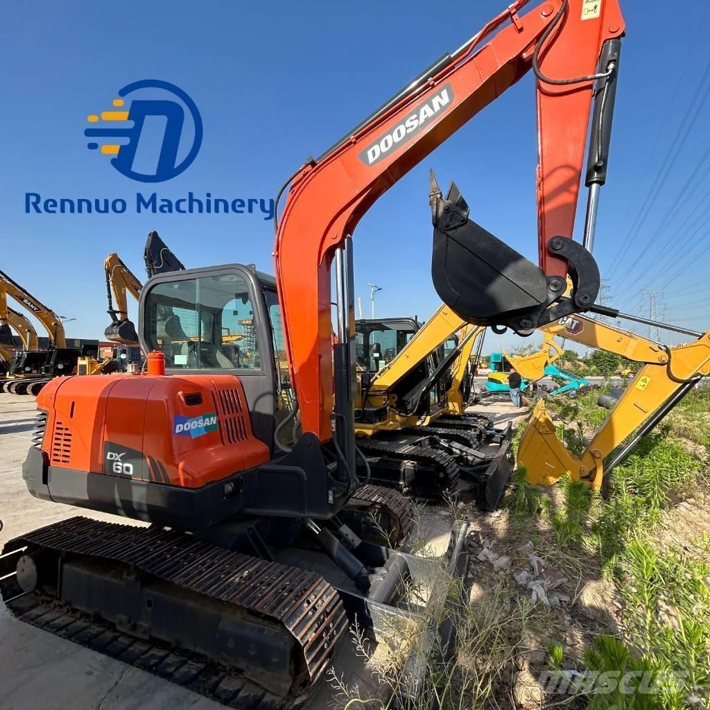 Doosan DX 60 Rupsgraafmachines