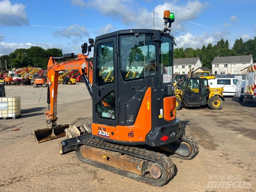 Hitachi ZX33 U-6 Minigraafmachines < 7t
