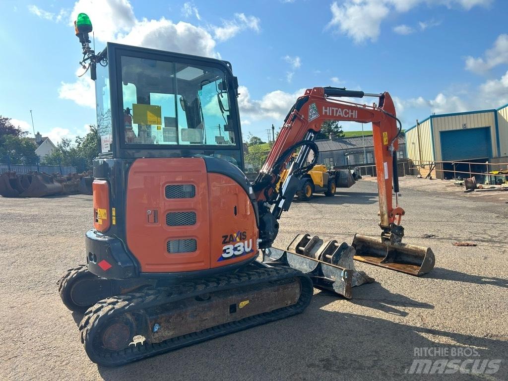 Hitachi ZX33 U-6 Minigraafmachines < 7t