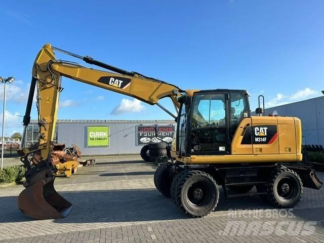 CAT M 314 F Wielgraafmachines