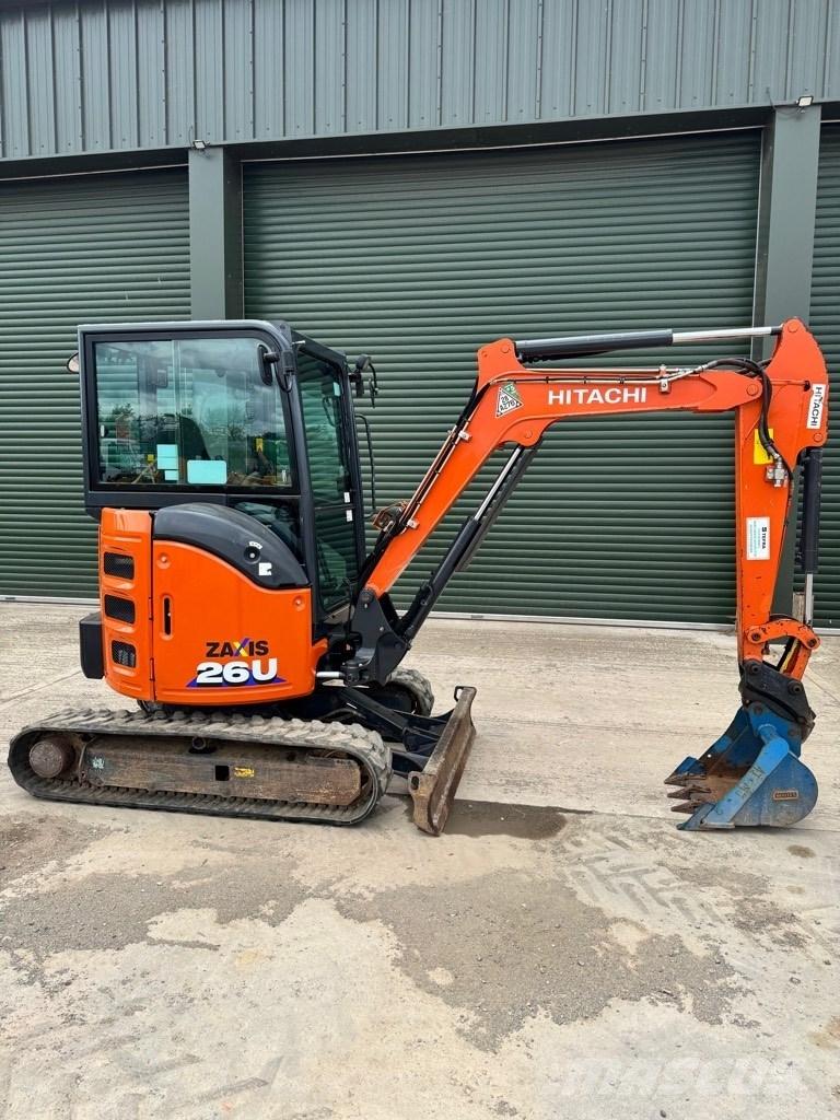 Hitachi ZX 26 U-6 CR Minigraafmachines < 7t
