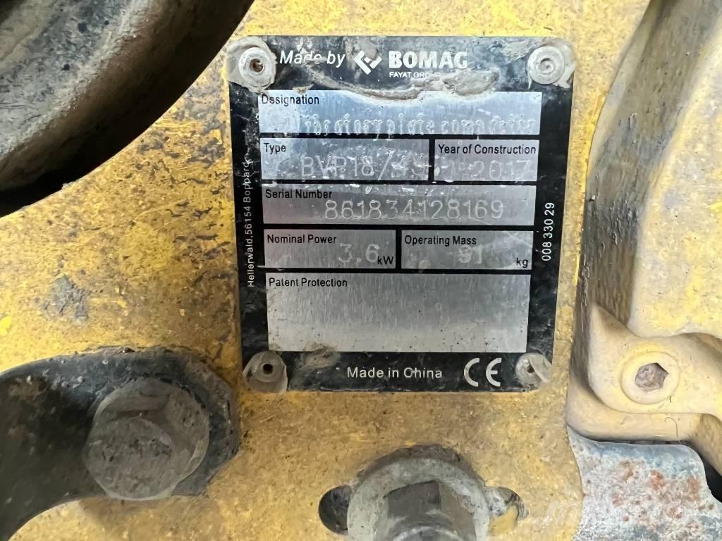 Wacker WP1550 Trilmachines