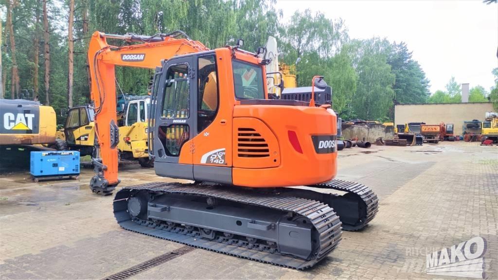 Doosan DX 140 LCR Rupsgraafmachines